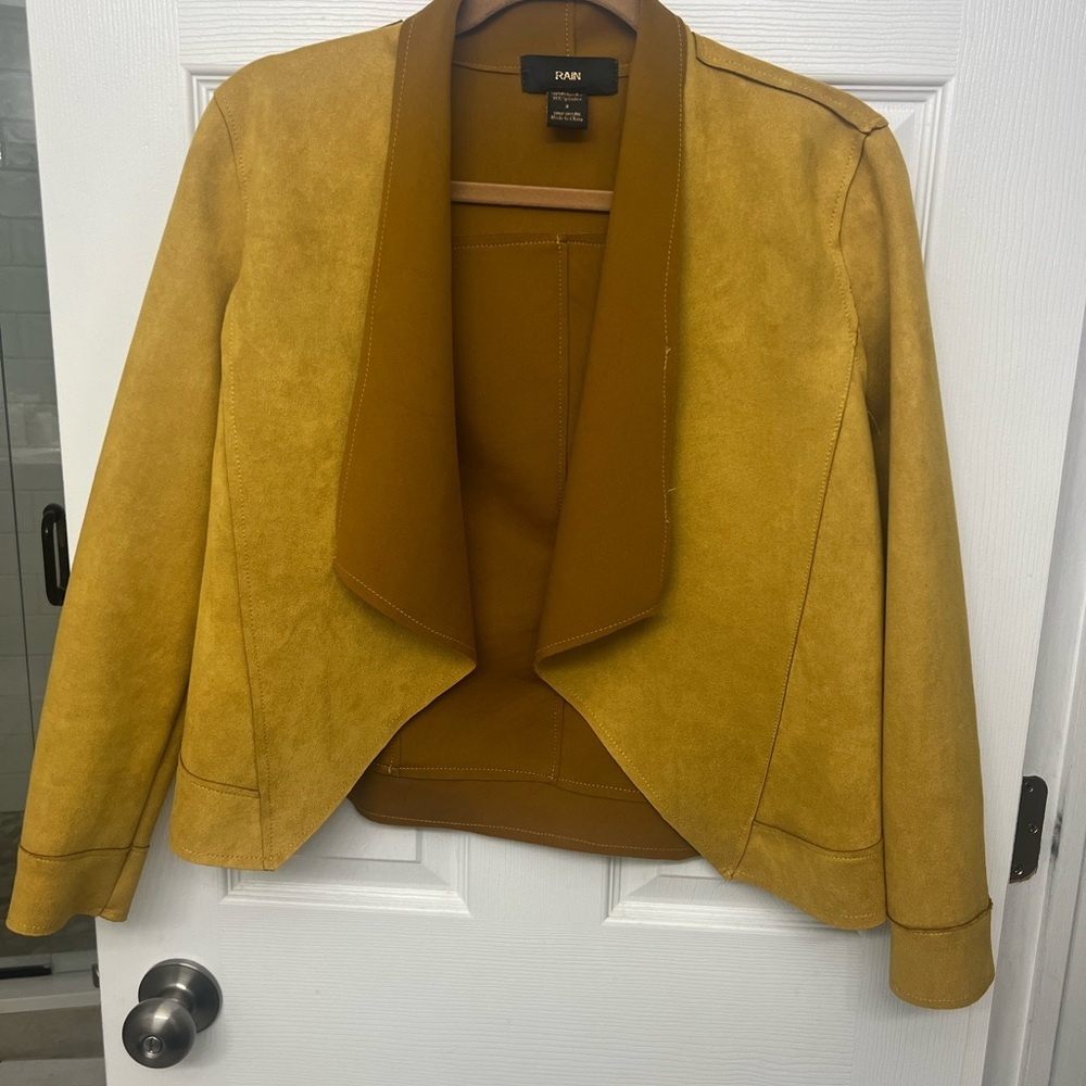 Zara Mustard Yellow Women's Jacket